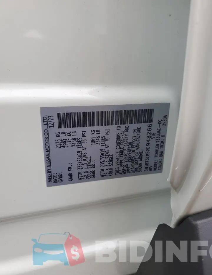 5N1BT3CB5PC948266 Photo# 13
