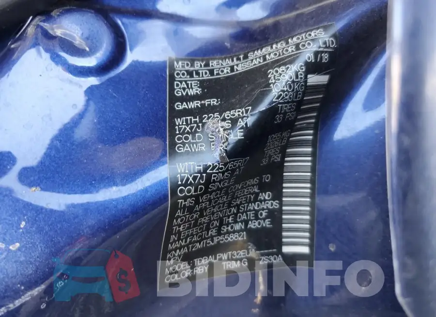 KNMAT2MT5JP558821 Photo# 13