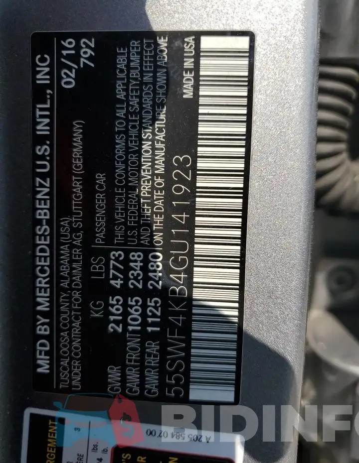 55SWF4KB4GU141923 Photo# 13