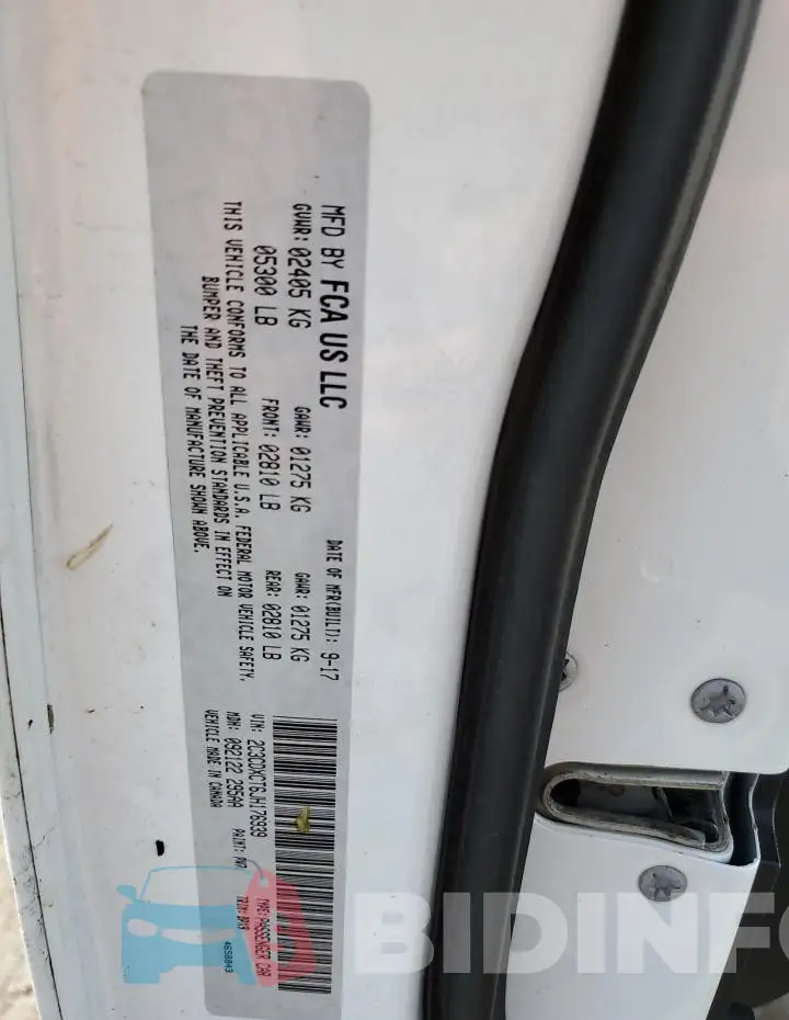 2C3CDXCT6JH176939 Photo# 12