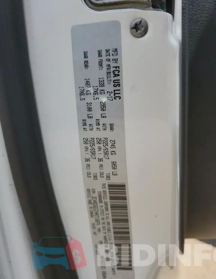 2C4RDGEG7HR716874 Photo# 13