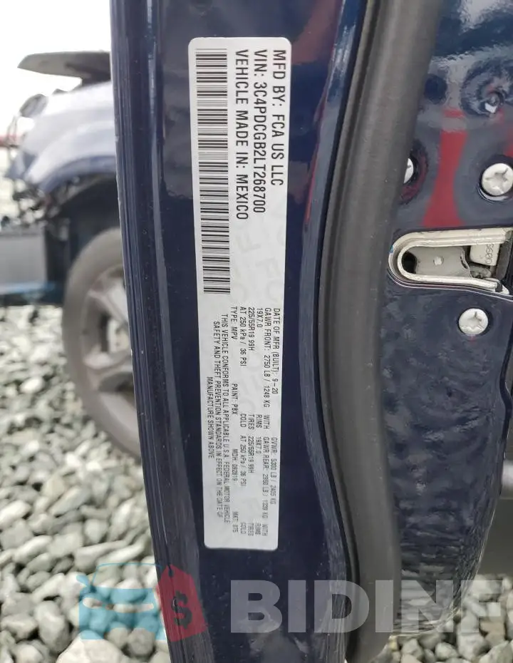 3C4PDCGB2LT268700 Photo# 13
