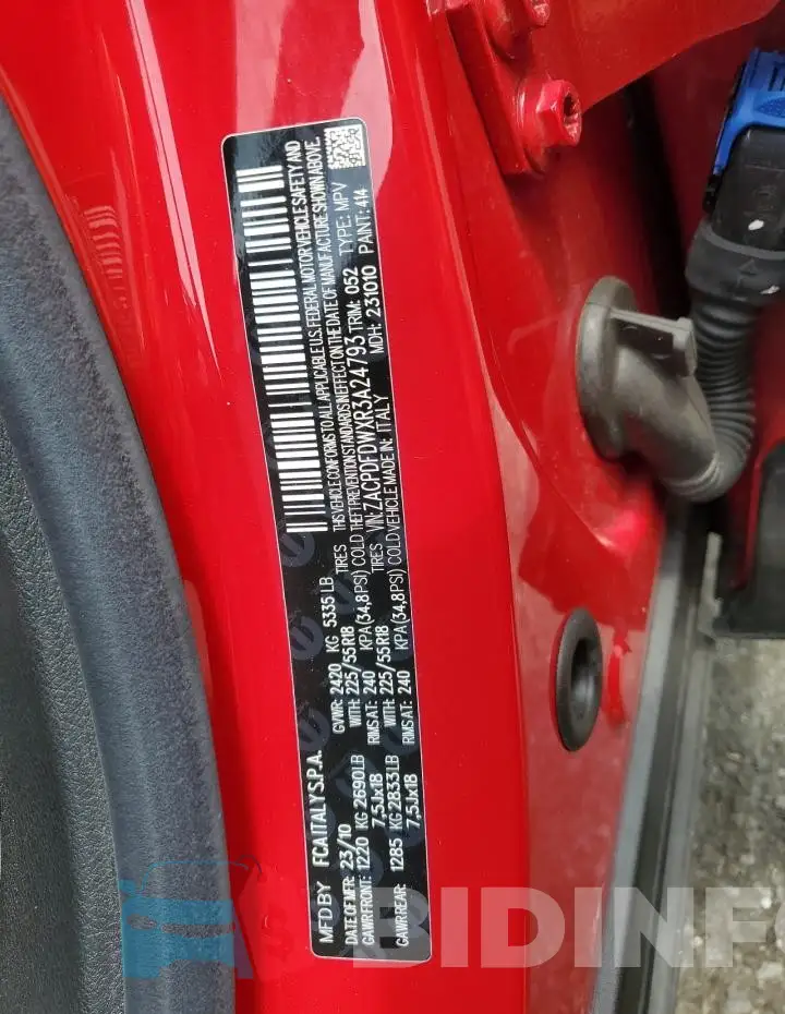 ZACPDFDWXR3A24793 Photo# 12