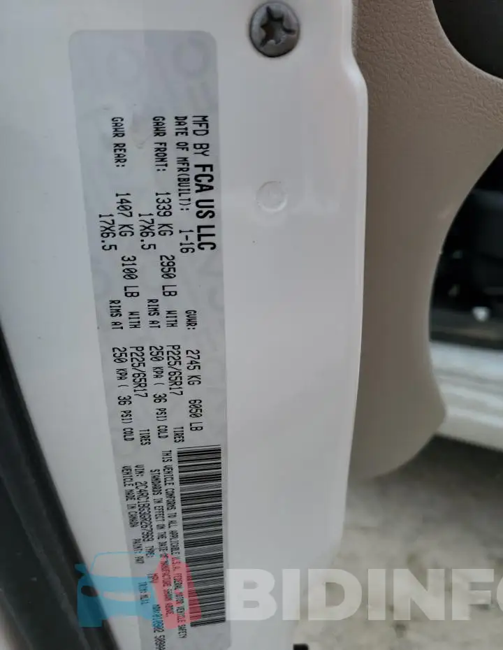 2C4RC1BG3GR267969 Photo# 14