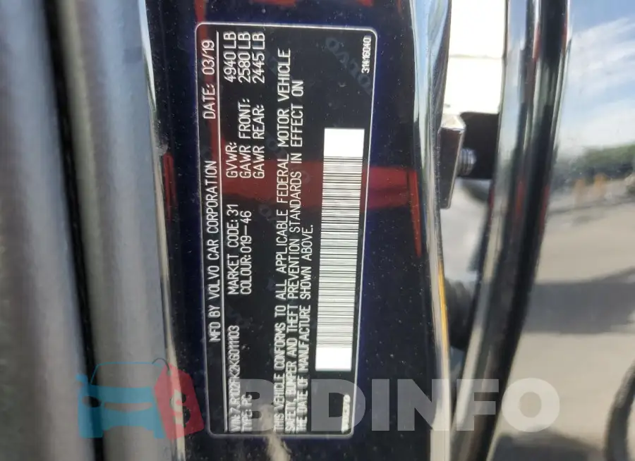 7JR102FK2KG011103 Photo# 12