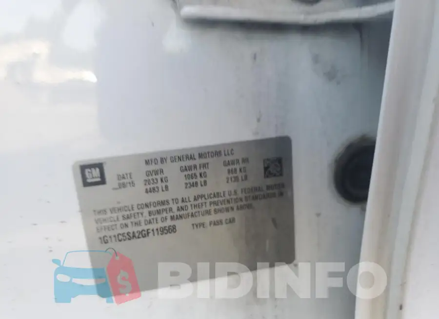 1G11C5SA2GF119568 Photo# 12
