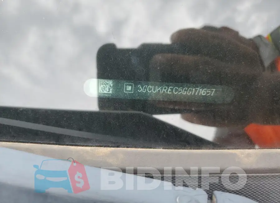 3GCUKREC5GG171657 Photo# 13