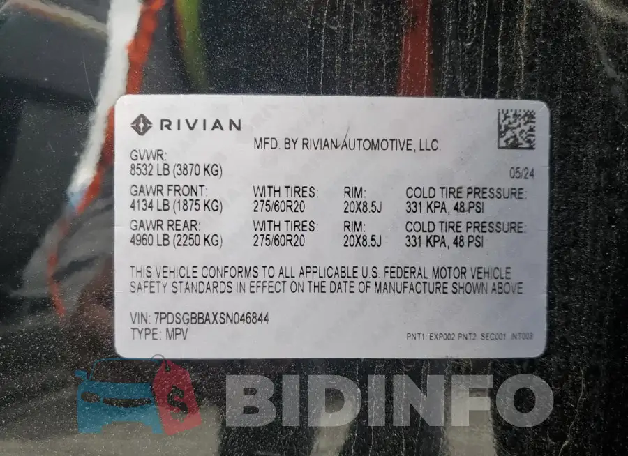 7PDSGBBAXSN046844 Photo# 13