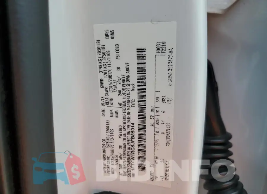 1FTFW1RG5JFB85014 Photo# 12