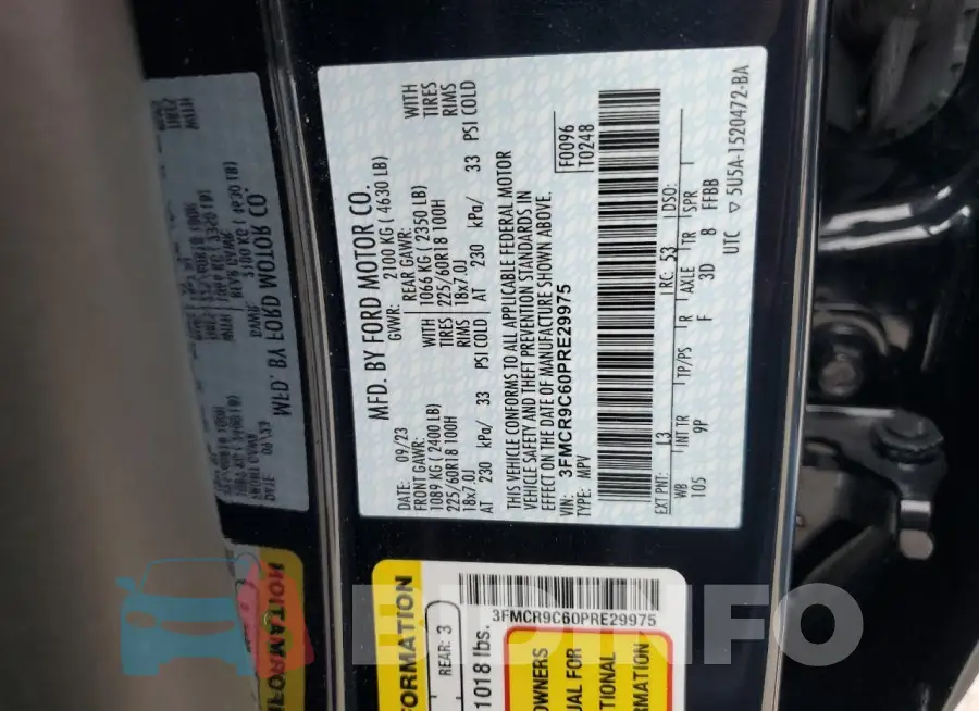 3FMCR9C60PRE29975 Photo# 12