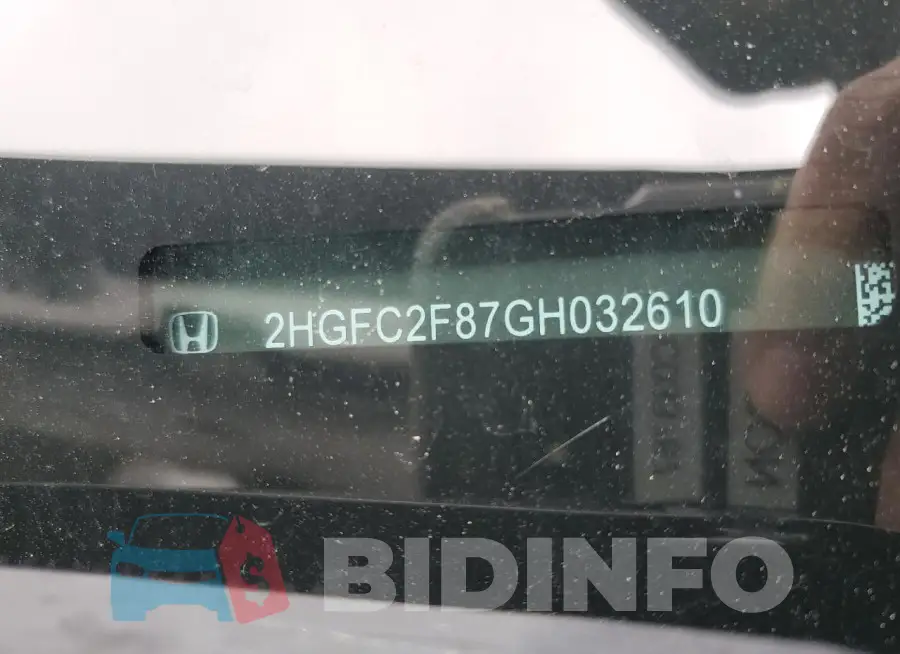 2HGFC2F87GH032610 Photo# 12