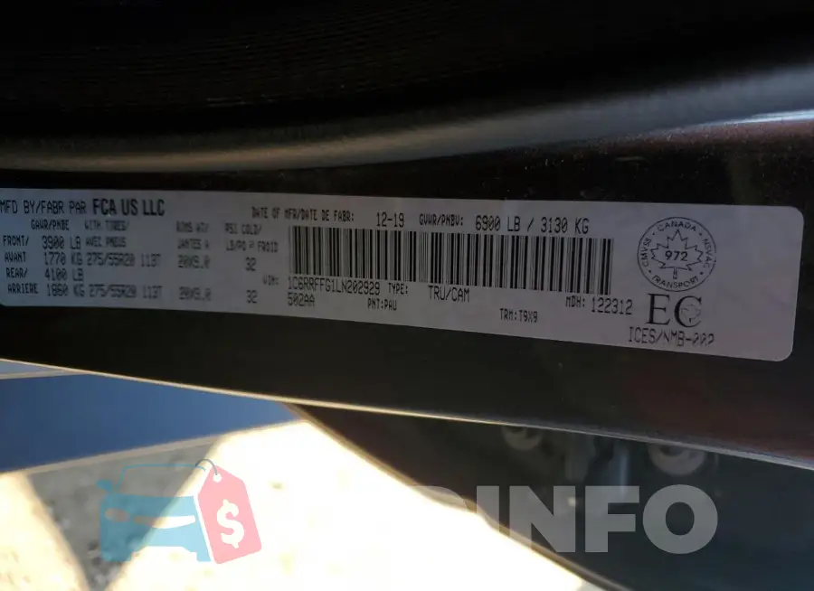 1C6RRFFG1LN202929 Photo# 12