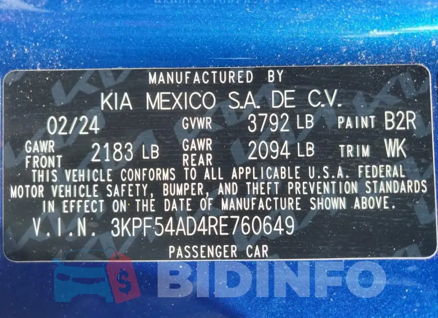 3KPF54AD4RE760649 Photo# 12