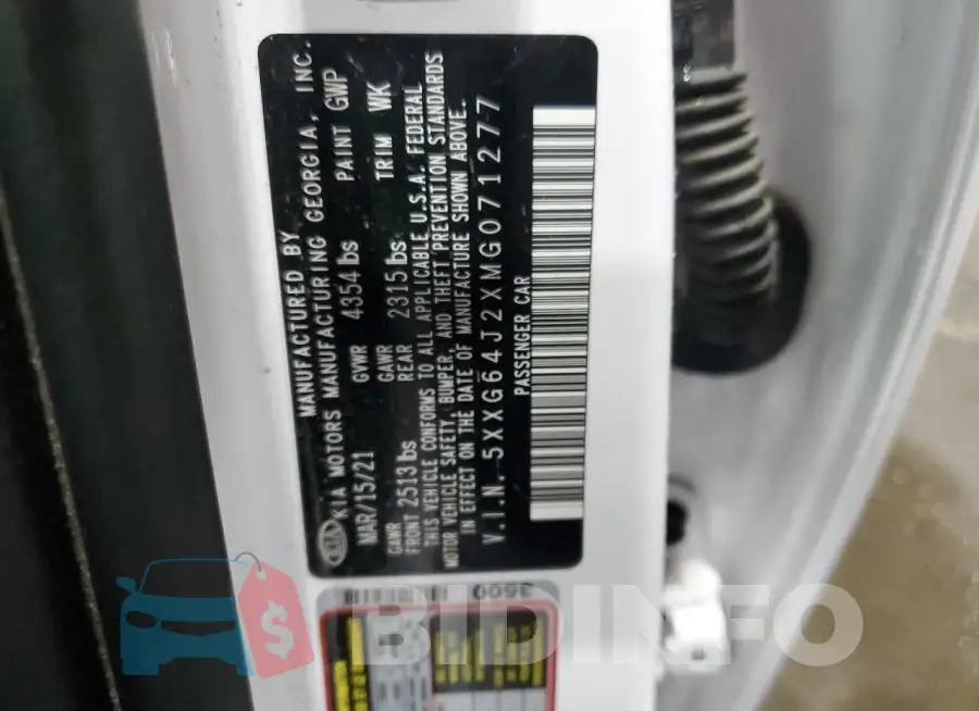 5XXG64J2XMG071277 Photo# 13