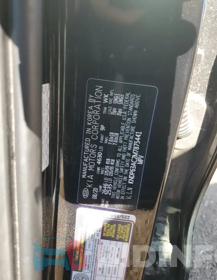 KNDP63AC2M7875441 Photo# 12