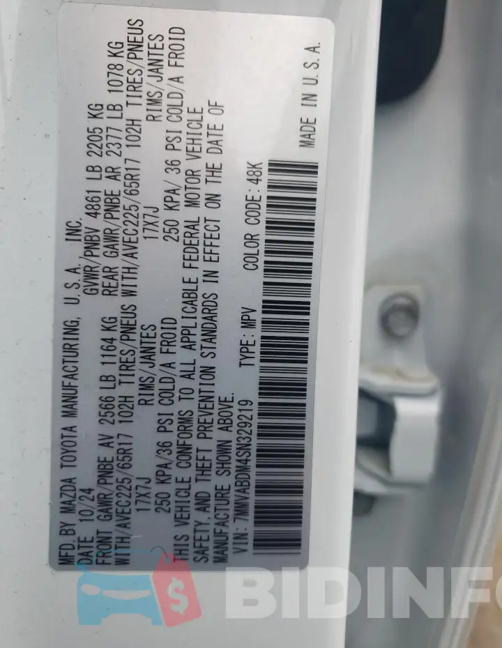 7MMVABDM4SN329219 Photo# 12