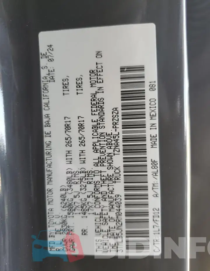3TMLB5JN2RM044039 Photo# 12
