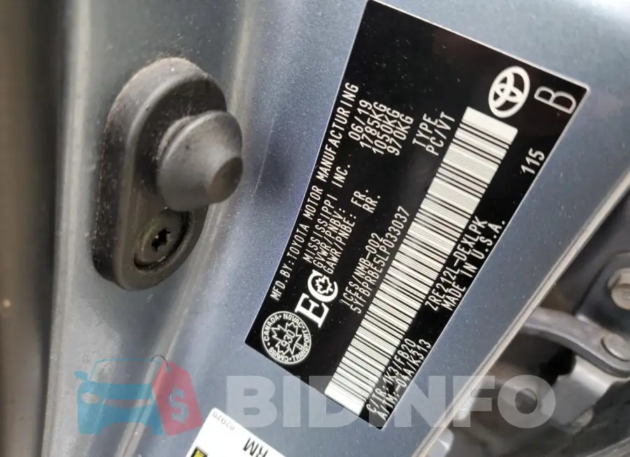 5YFBPRBE5LP033037 Photo# 12