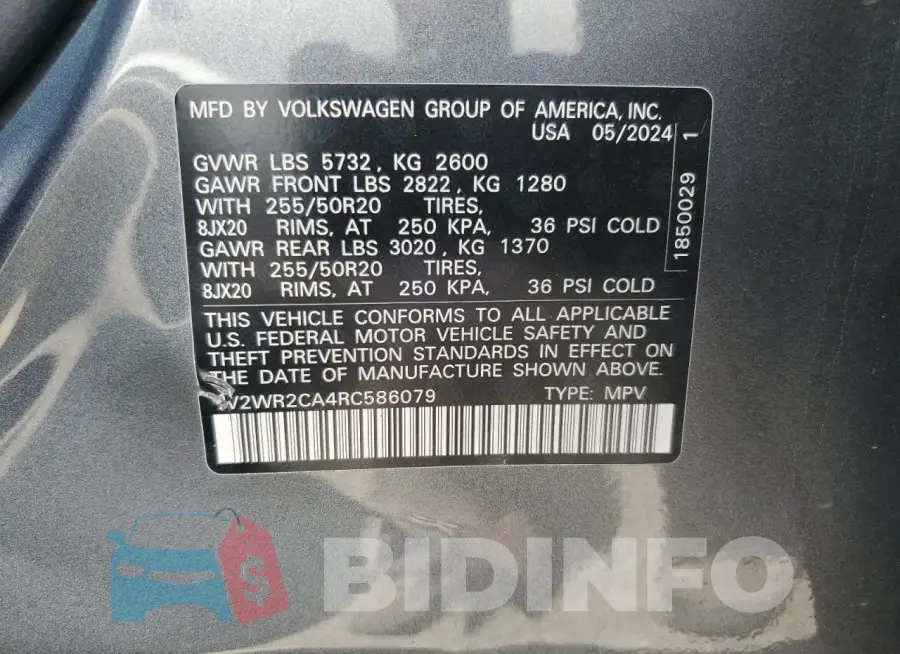 1V2WR2CA4RC586079 Photo# 13