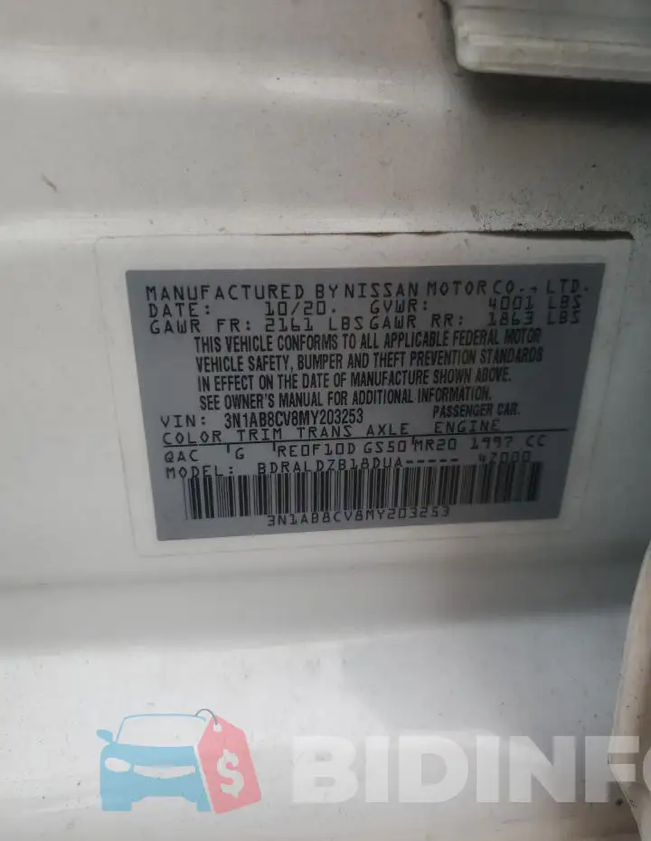 3N1AB8CV8MY203253 Photo# 12