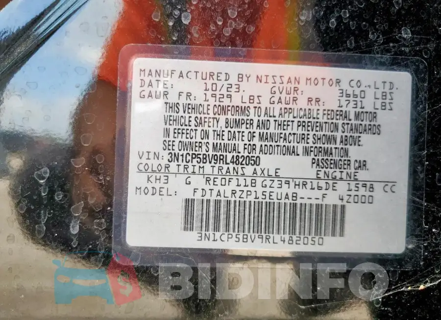 3N1CP5BV9RL482050 Photo# 14