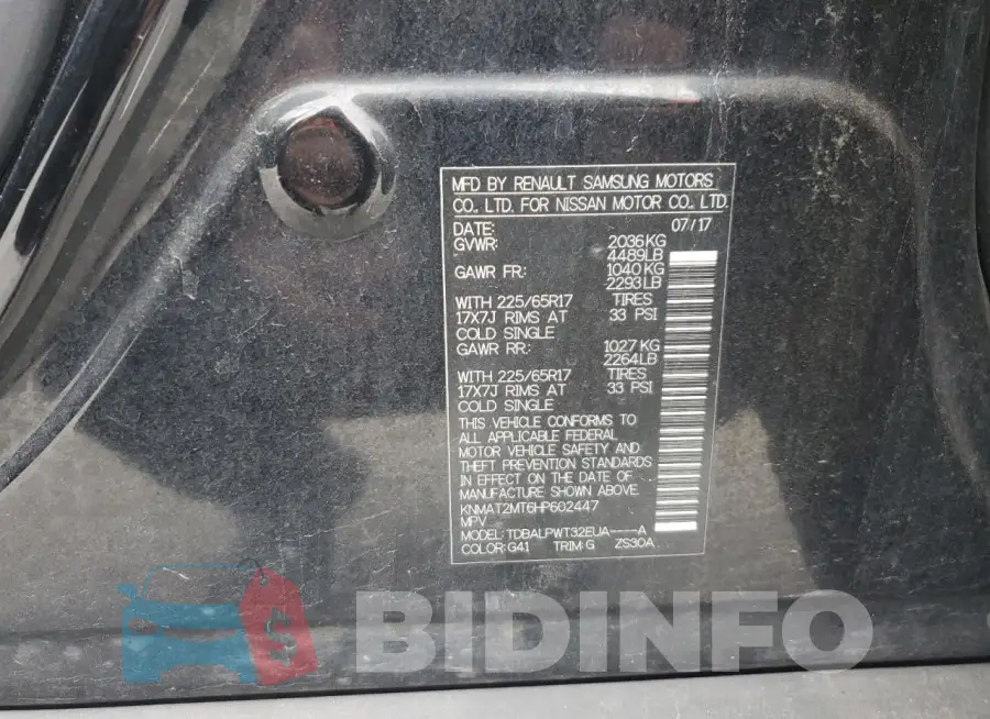 KNMAT2MT6HP602447 Photo# 13