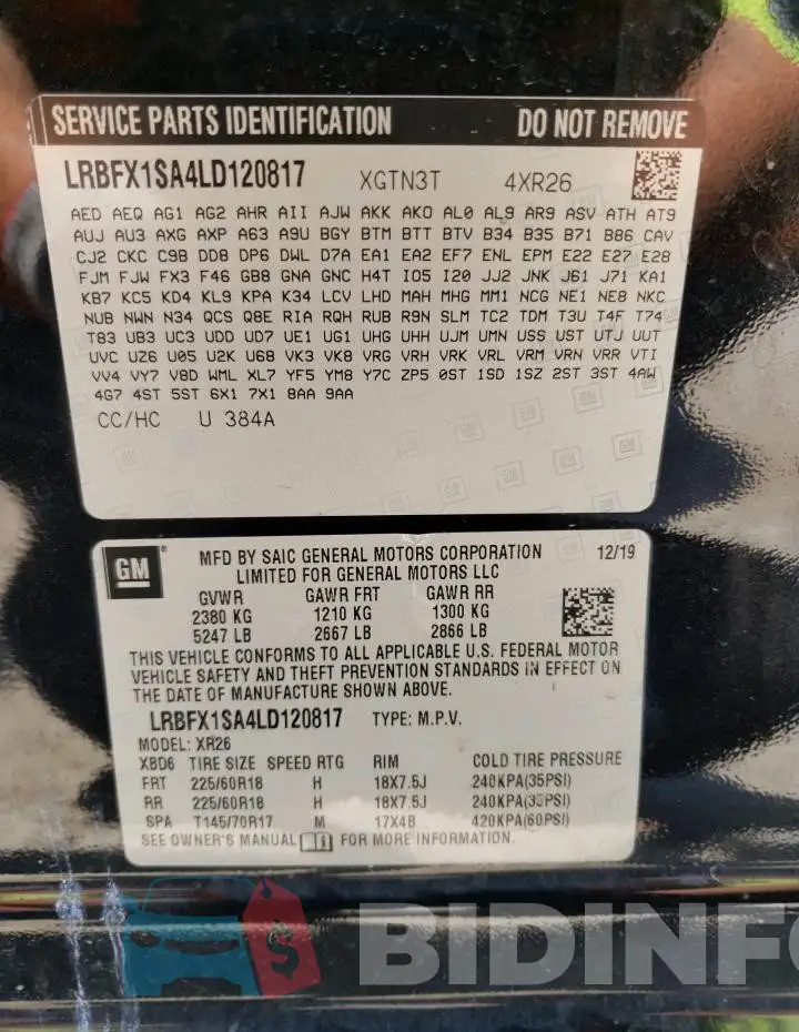 LRBFX1SA4LD120817 Photo# 13