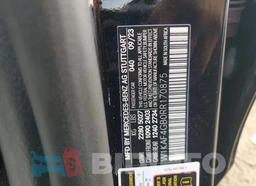 W1KAF4GB0RR170875 Photo# 12