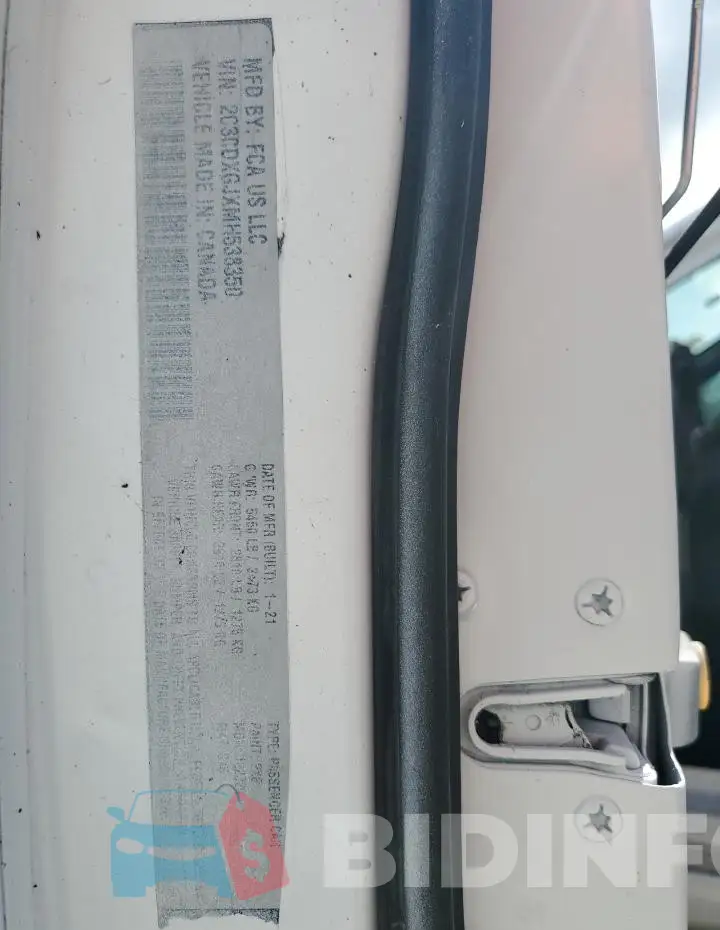 2C3CDXGJ3MH508851 Photo# 13