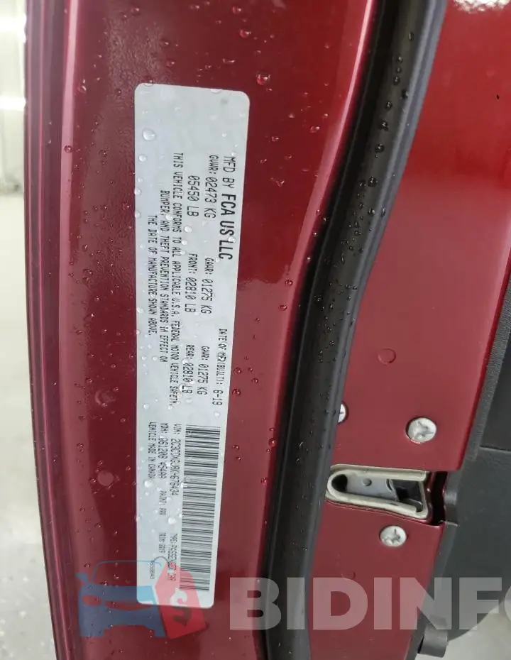 2C3CDXGJ8KH676434 Photo# 12