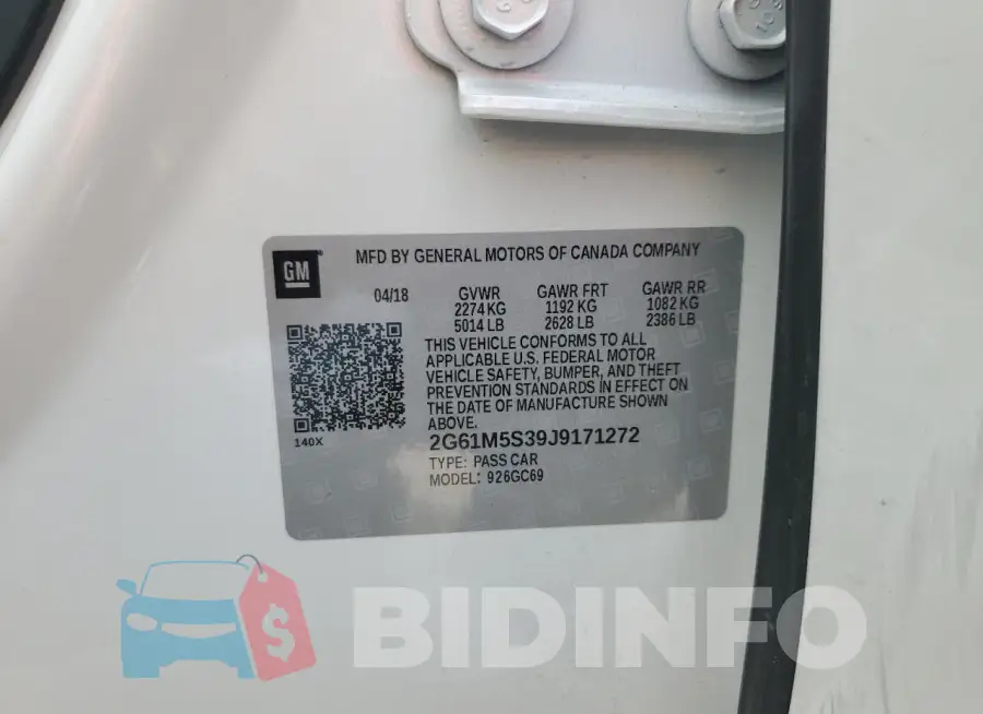 2G61M5S39J9171272 Photo# 12