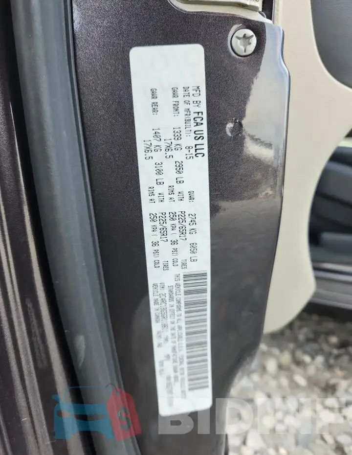 2C4RC1BG5GR118611 Photo# 13