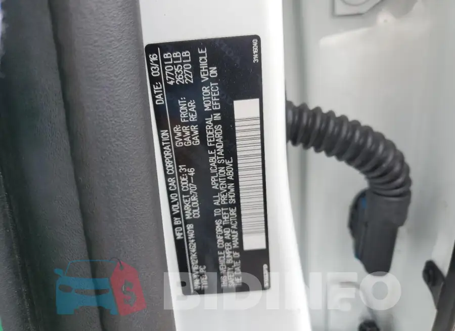 YV1612TK4G2414018 Photo# 12