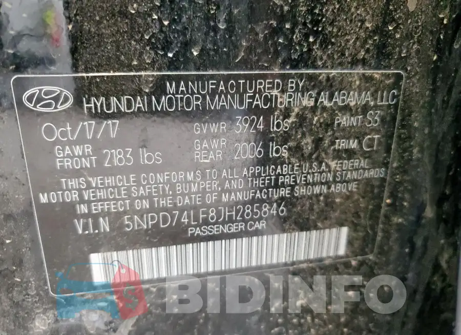 5NPD74LF8JH285846 Photo# 12