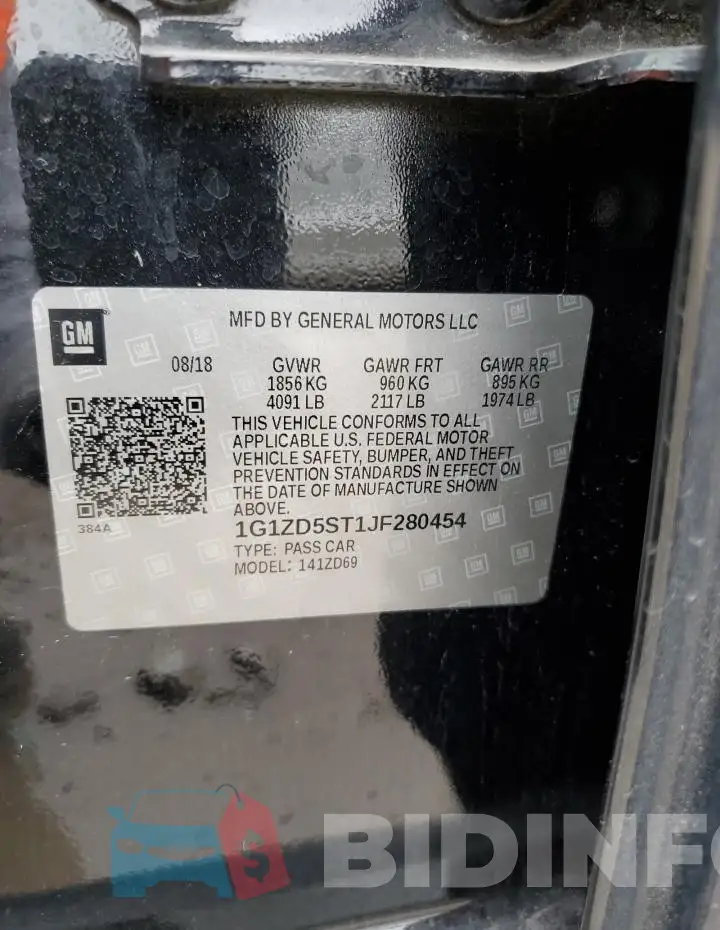 1G1ZD5ST1JF280454 Photo# 12