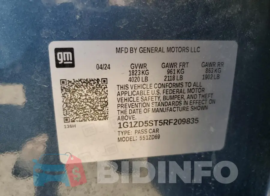 1G1ZD5ST5RF209835 Photo# 12