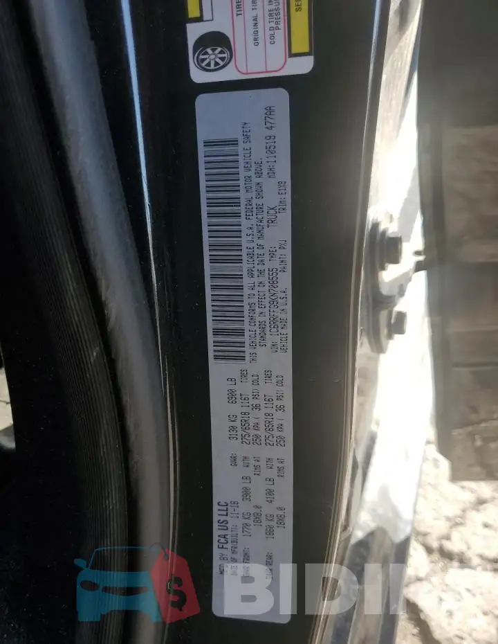 1C6RRFFG9KN708555 Photo# 12
