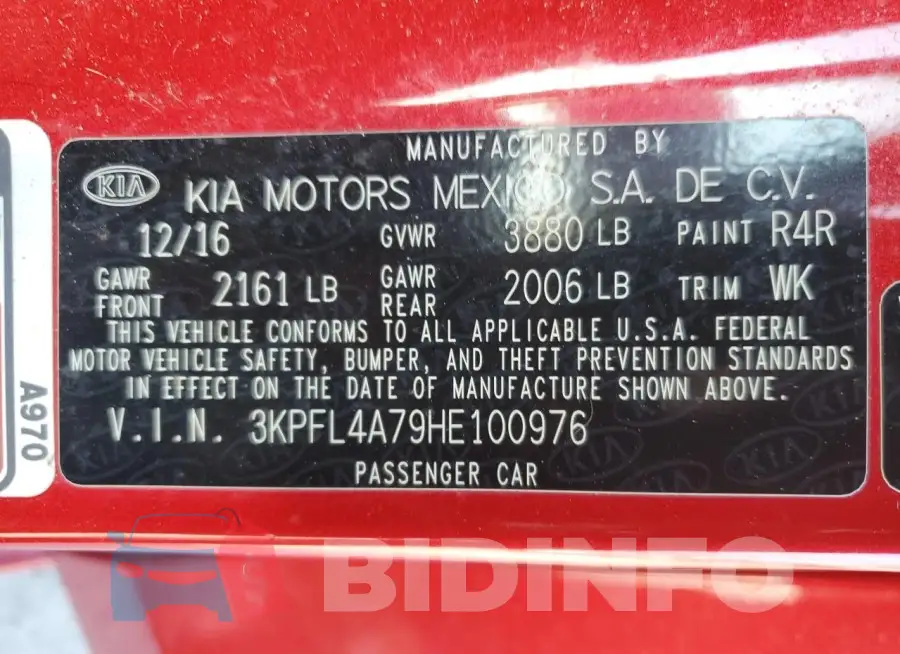 3KPFL4A79HE100976 Photo# 13