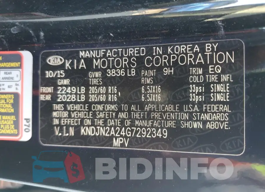 KNDJN2A24G7292349 Photo# 13