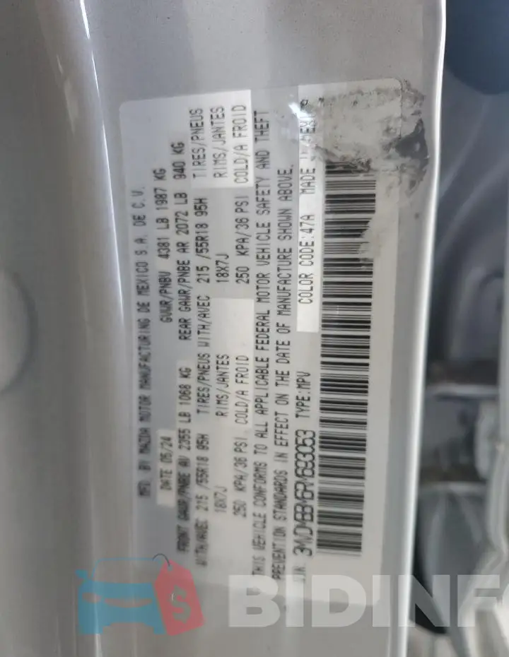 3MVDMBBM6RM693053 Photo# 12