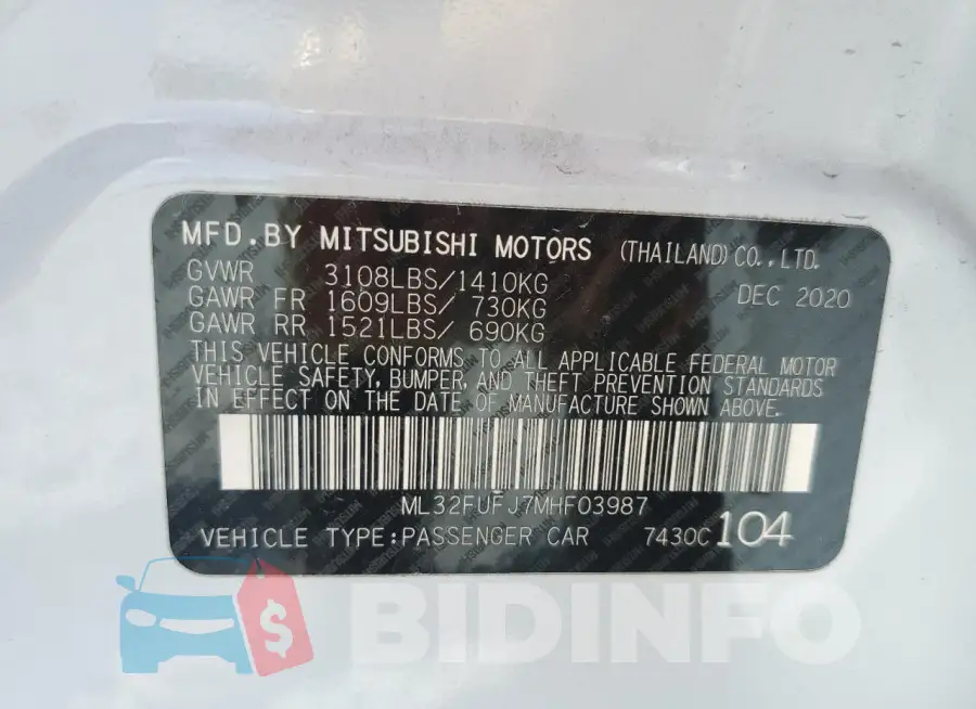 ML32FUFJ7MHF03987 Photo# 12