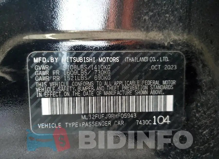 ML32FUFJ9RHF05943 Photo# 13
