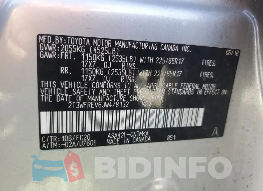 2T3WFREV6JW478132 Photo# 13