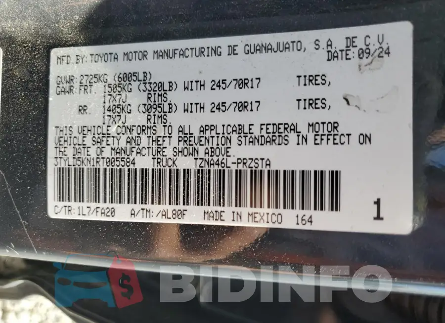 3TYLD5KN1RT005584 Photo# 12