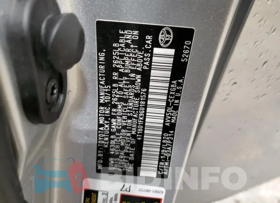 4T1BD1FK9GU181576 Photo# 12