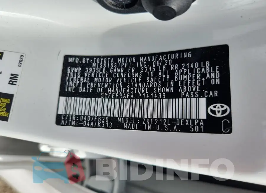 5YFEPRAE4LP141499 Photo# 13