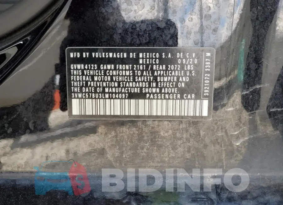 3VWC57BU3LM104097 Photo# 12