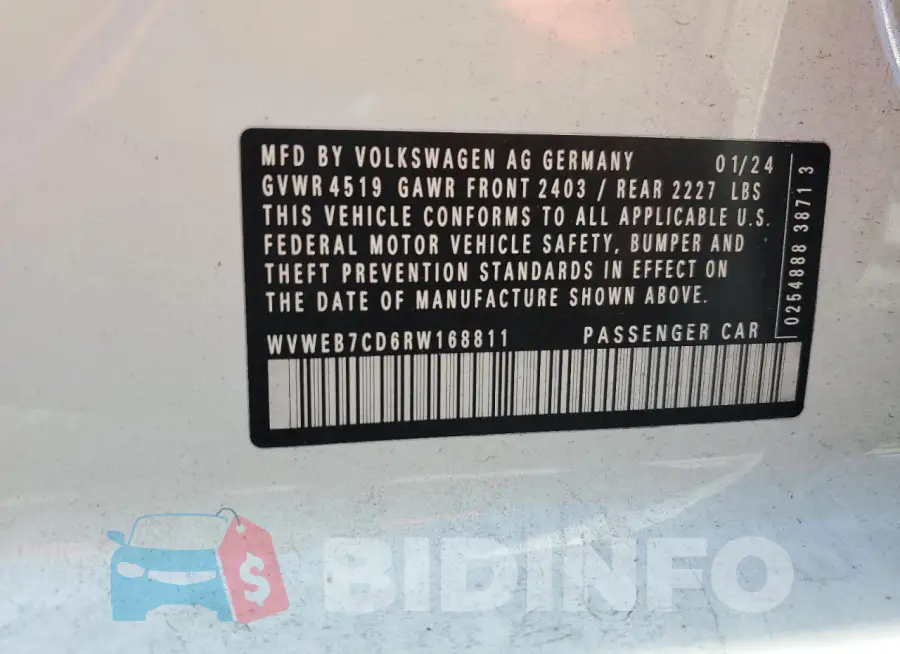 WVWEB7CD6RW168811 Photo# 12
