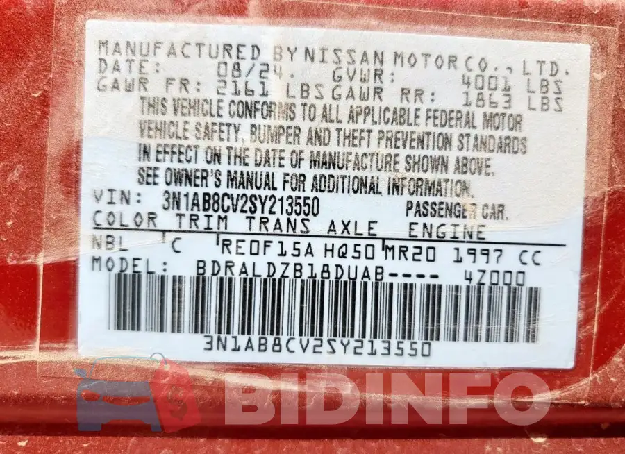 3N1AB8CV2SY213550 Photo# 12