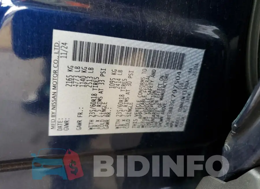 5N1BT3BB3SC797504 Photo# 12